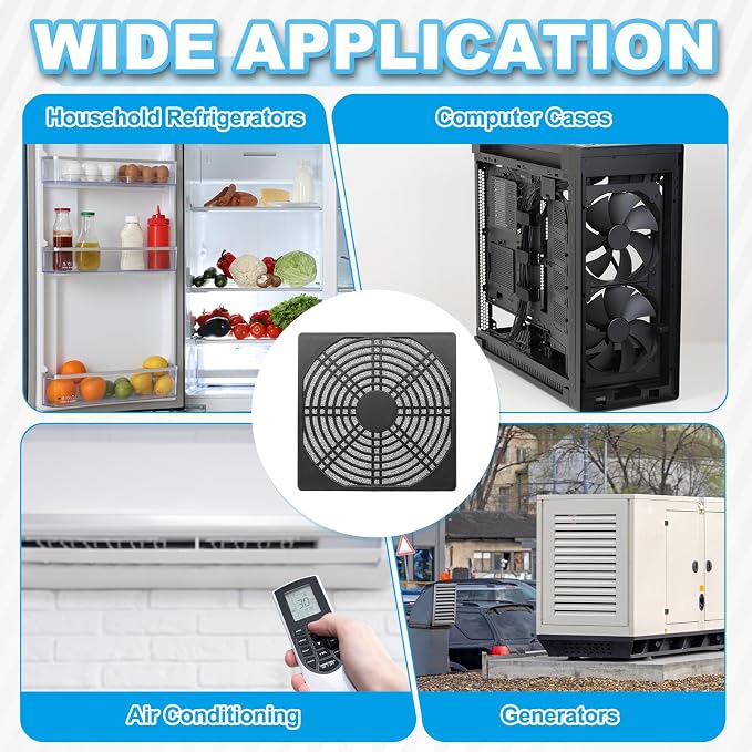 PATIKIL 150mm Fan Filter Grill
