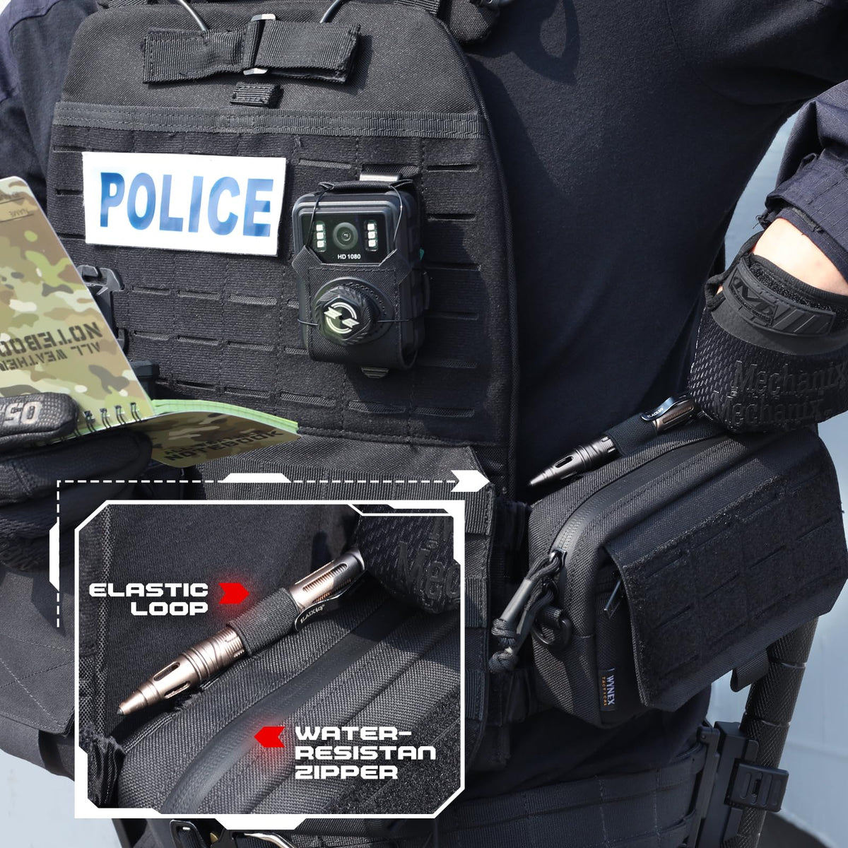 WYNEX Tactical Molle Admin Pouch, EDC Tool Pouch Small