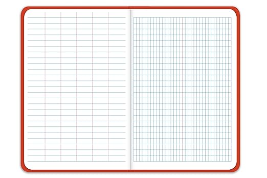 Elan Publishing Company E64-8x4 Field Surveying Book 4 ⅝ x 7 ¼, Bright Orange Cover (Pack of 12)