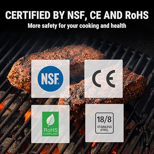 TempPro TempSync 650ft Bluetooth Meat Thermometer for Cooking with 4 Probes