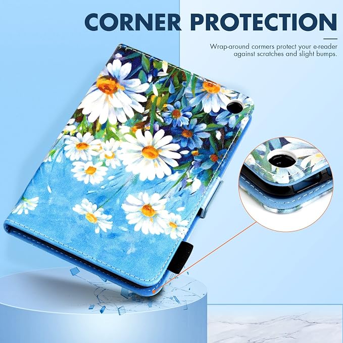Dteck Clear Back Cover Case for Amazon Kindle Fire 7 Tablet 12th Generation (2022 Release)Ultra Lightweight Slim Shell Durable Silicone Protective Case for Kindle Fire 7 inch Tablet 12th Generation