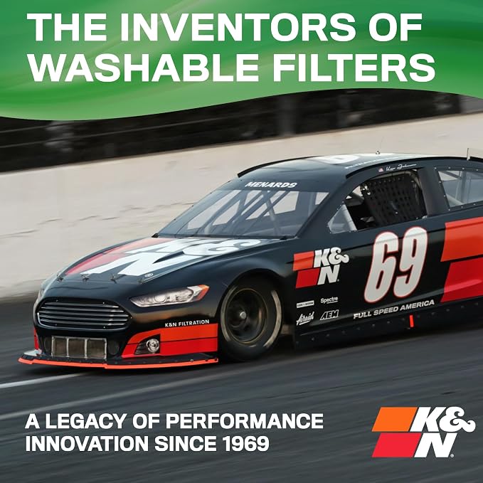 K&N 24X24X1 HVAC Furnace Air Filter, Lasts a Lifetime, Merv 13, the Last HVAC