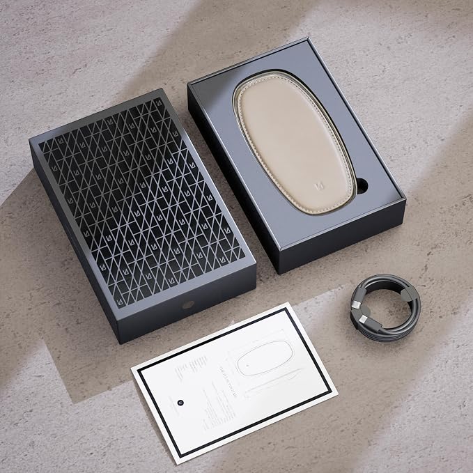 Lunar Artefacts Wireless Charger Lunar Midnight Blue Chrome Plated Brass