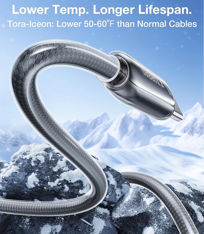 TORRAS Low Temp 30W USB C Charger & USC C to USB C Cable — Buy Together to Save 15%