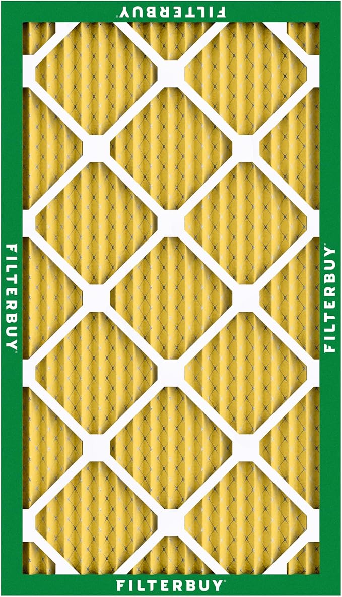 Filterbuy 13x24x1 Air Filter MERV 11 Superior Pet & Allergy Defense,