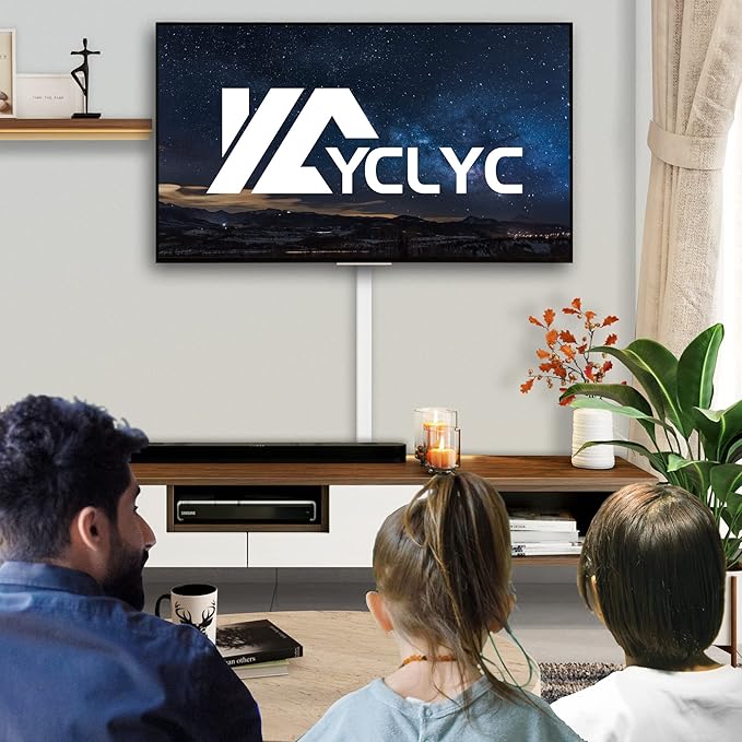 47in TV Cord Hider, YCLYC Cord Hider for Wall Mount TV, Large Cable Hider, Paintable Wire Covers for Cords, Cable Management Cord Organizer, Wire Hiders for TV on Wall 3*L15.7in W2in H0.7in, White
