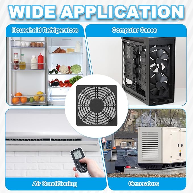 PATIKIL 120mm Fan Filter Grill