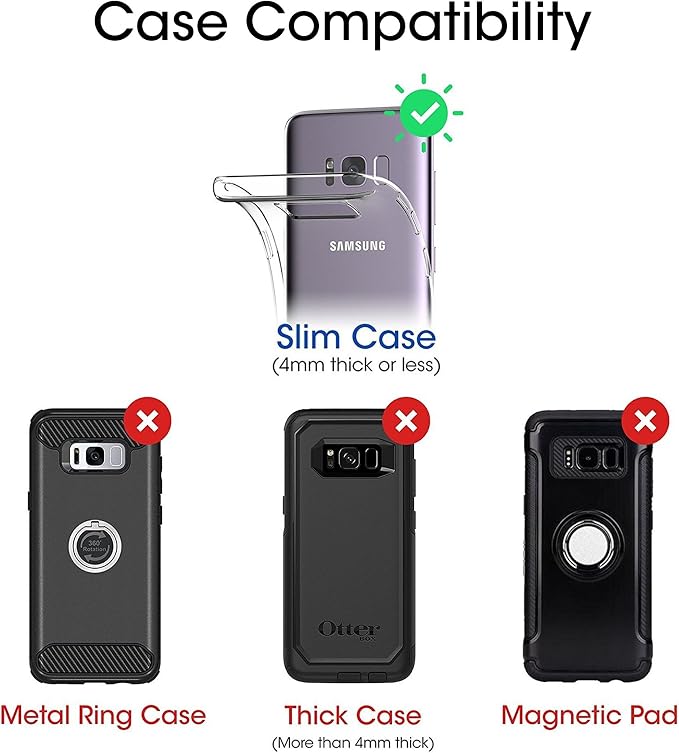 TechMatte Wireless Charger. Qi-Certified Fast Wireless Charging Pad for 7.5W iPhone Xs MaxXSXRX88+ and 10W Galaxy S10+S10S10ES9Note9 Textured Design (No AC Adapter 5foot Cable Included)