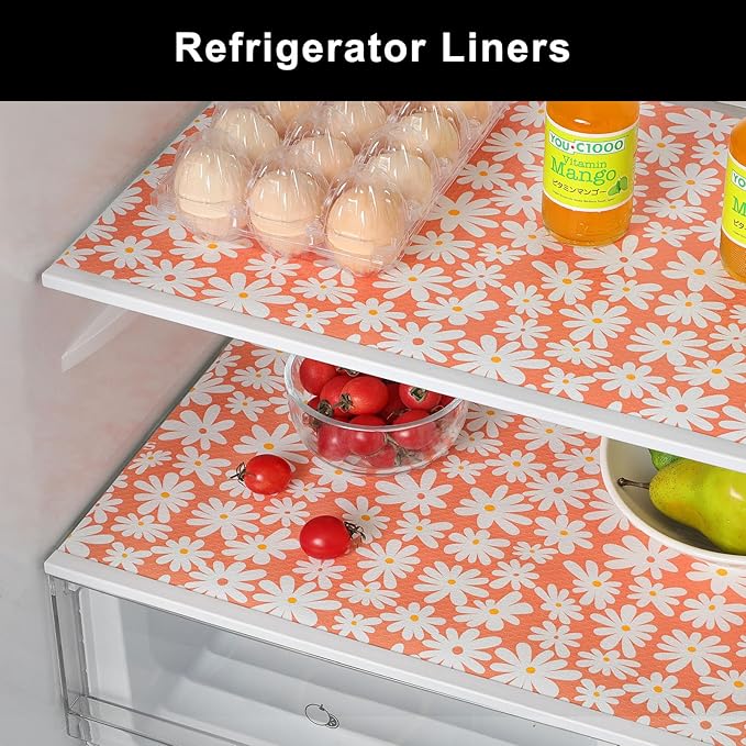 Cooyes Shelf Liner – Premium Non-Adhesive Cabinet & Drawer Liner for Kitchen – Waterproof Shelf Paper with Modern Pattern – Durable EVA Cabinet Mat – Easy to Cut (24" W x 240" L)