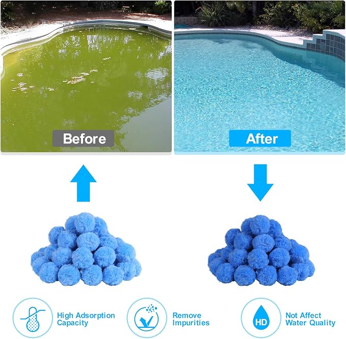 Askyli 2.9 lbs Pool Filter Balls