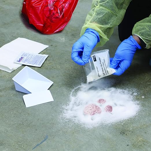 First Aid Only 214-U/FAO OSHA Compliant Body Fluid Clean Up Kit, Blood Borne Pathogen Clean Up Kit in Plastic Case, 23 Pieces