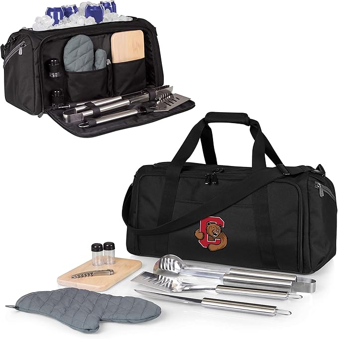 PICNIC TIME NCAA BBQ Kit Cooler Tote with Barbecue & Accessories