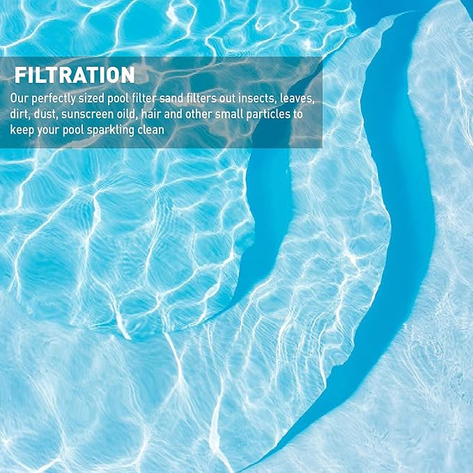Palmetto 4 Pack Swimming Pool Filter Sand, 50 lb Bag – Natural Silica