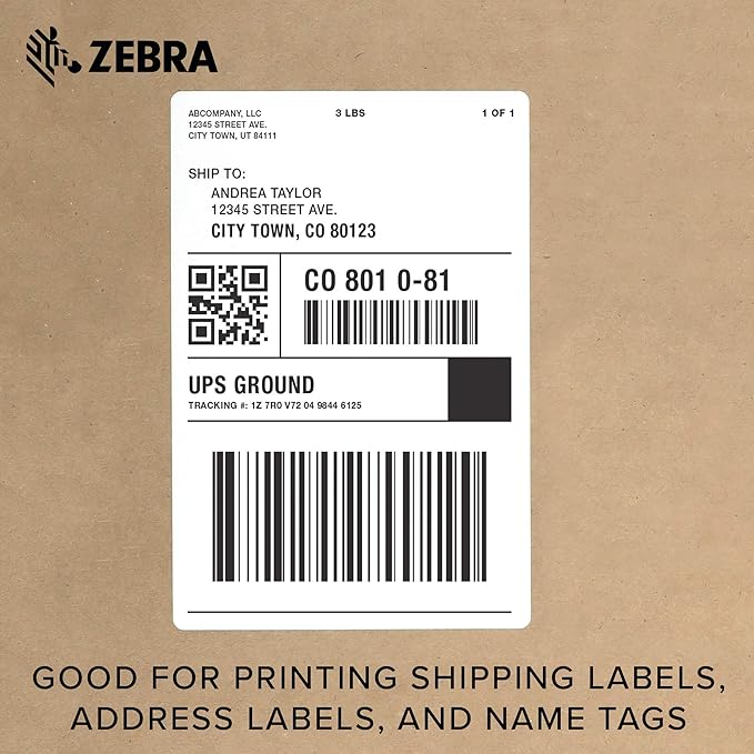 Zebra - GX420t Thermal Transfer Desktop Printer for Labels, Receipts, Barcodes, Tags - Print Width of 4 in - USB, Serial, and Ethernet Port Connectivity (Includes Peeler) - GX42-102411-000 (Renewed)