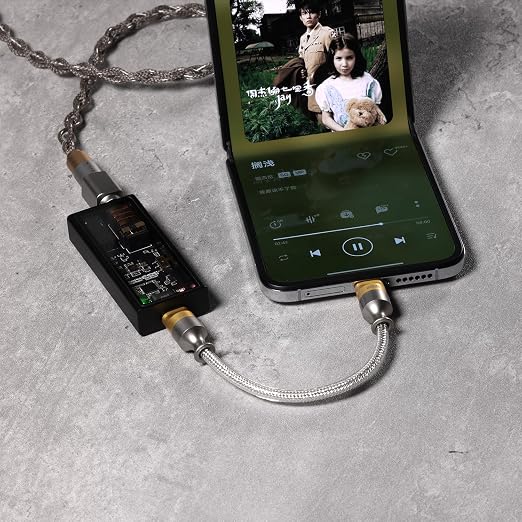 ddHiFi TC05 M2 USB-C 2.0 to USB-C OTG 100 cm Decoding Data Cable Reversed Usage Can Be Used for Emergency Charging