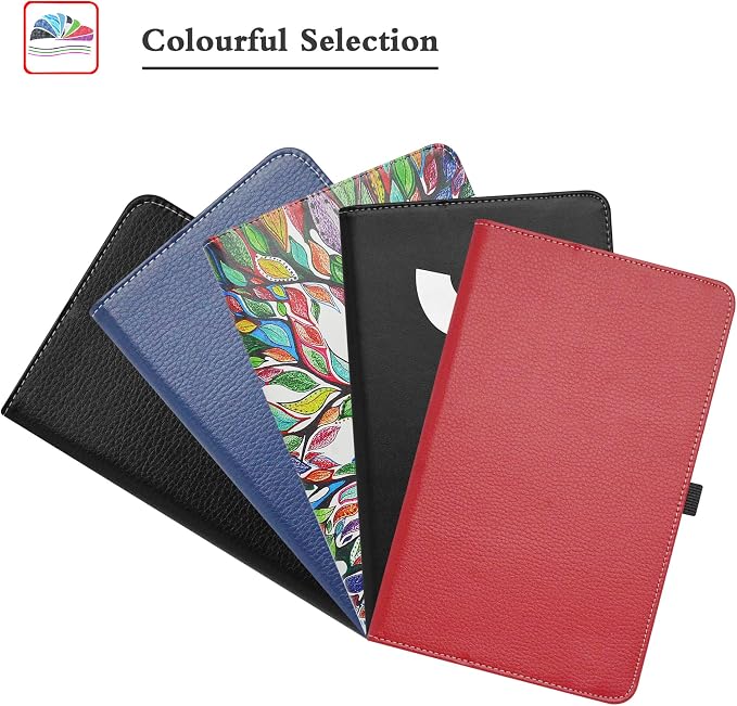 Bige for TCL Tab 8 SE Model 6048E 2024 CaseTCL TAB 8 LE Model 9137W CaseTCL Tab 8 Plus 9138S CasePU Leather Folio 2-Folding Stand Cover for TCL TAB 8 LE 8 TabletsDark Blue