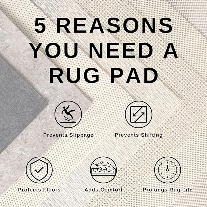 Livabliss Area Rugs - 9x12 Romaine Vintage Boho Fuchsia Mustard Blue Area Rug for Living Room Bedroom - Floral Medallion Stain Resistant Carpet for Kitchen, Nursery, Office (9' x 12'6")