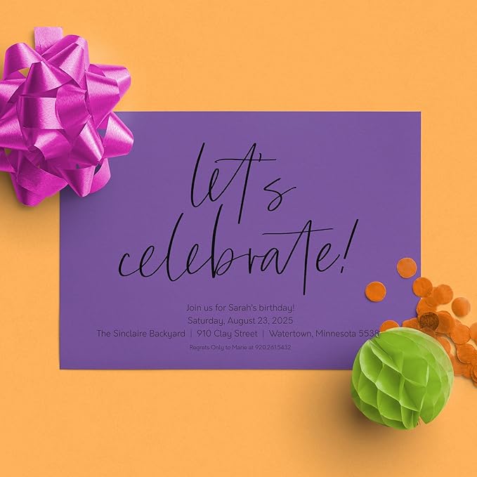 Astrobrights Color Cardstock, 65 lb Cover Weight, 8.5 x 11, Gravity Grape, 250/Pack