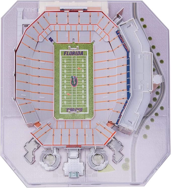 NCAA Paper Model Puzzle KitTeam College Football Stadium