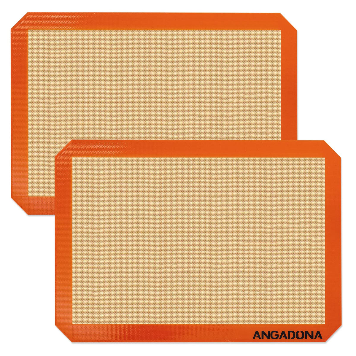 Silicone Baking Mat Sheets Set, Easy Clean &Non-Stick Food Grade Reusable Baking Mat, 1 Half Sheet+ 1 Jelly roll+1 Quarter sheet Baking Mats for Oven, Make Macarons, Cookies, Pizza, Bread and Pastry