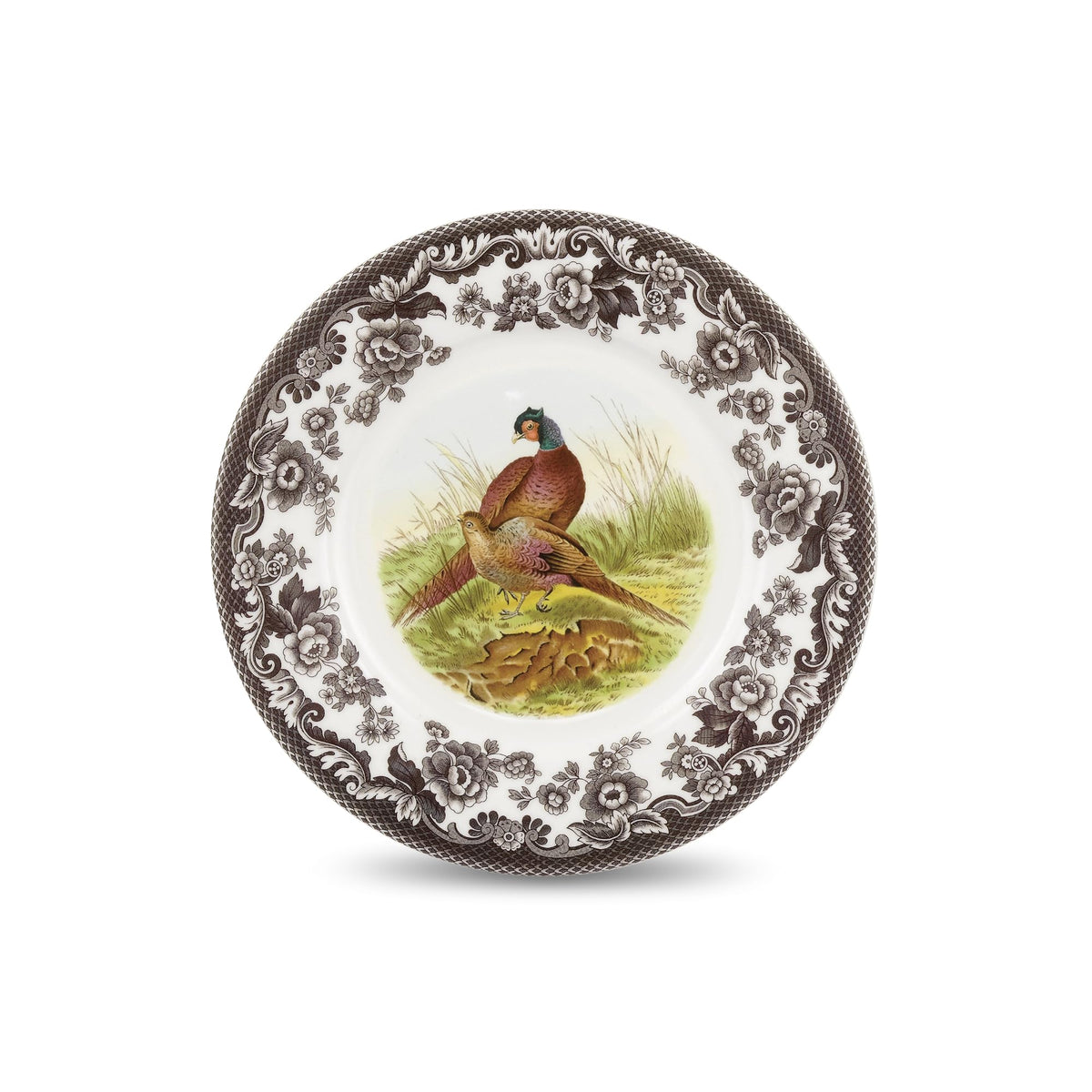Spode Woodland Turkey Luncheon Plate 9"