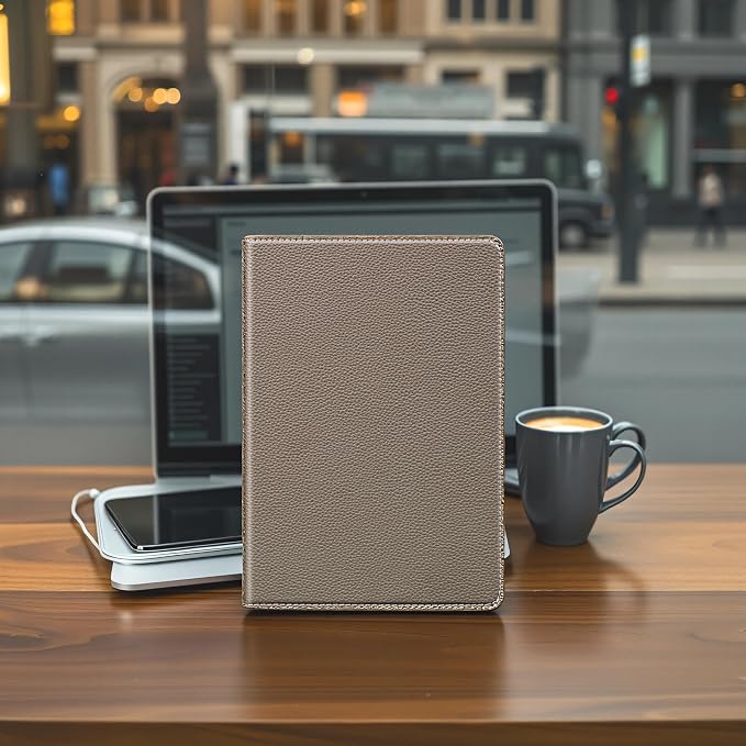 Case for iPad mini 7 (A17 Pro) 2024 iPad mini 6th Gen 2021 Black | Leather Protective Shockproof Smart Cover Adjustable Stand Auto Wake/Sleep Multiple View Angles