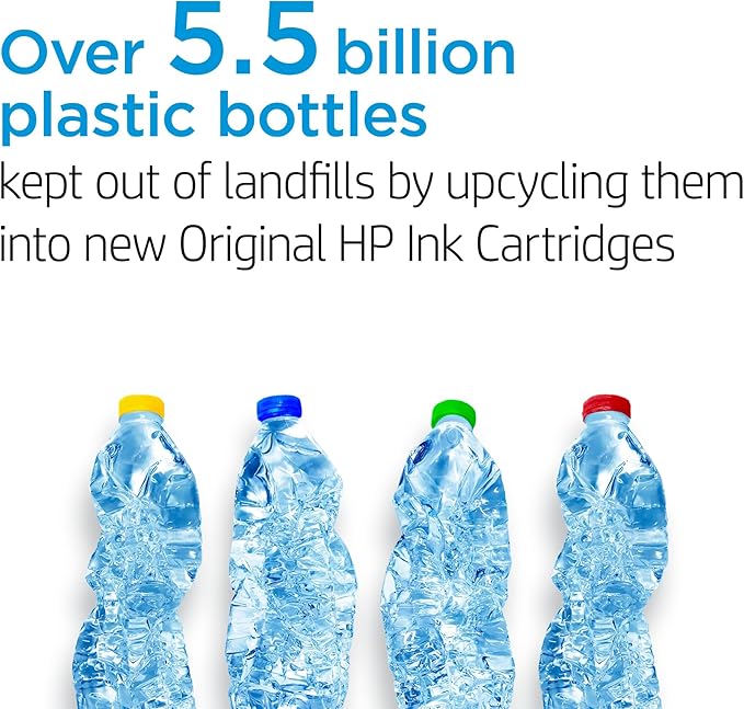 HP Original 64 Tri-Color / 64XL Black Ink Cartridges (2-pk) | Works Envy Inspire 7250e, 7950e Series Envy Photo 6200, 7100, 7800 Series