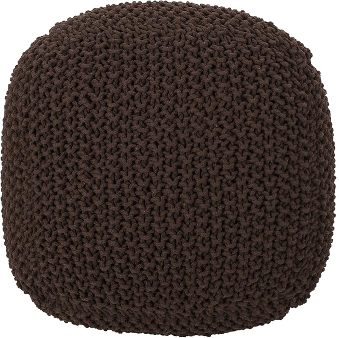 Christopher Knight Home Pouf, Brown