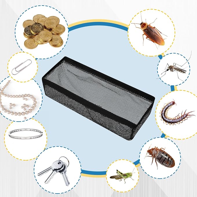 Zonon 12 Pcs 4 x 10 Inch Floor Register Cover Trap Vent Screen