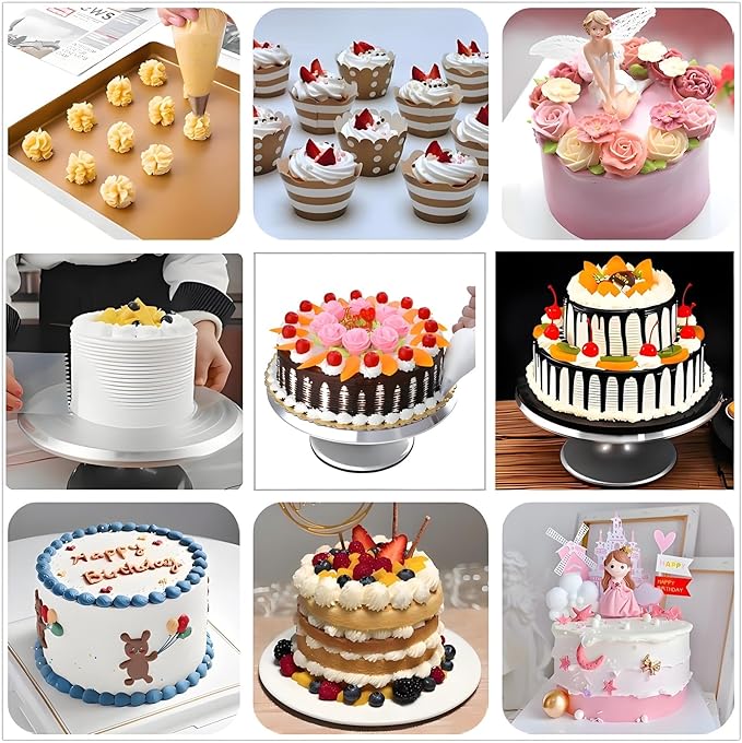 YOQXHY Cake Decorating Kit, 198 Pcs Baking Supplies