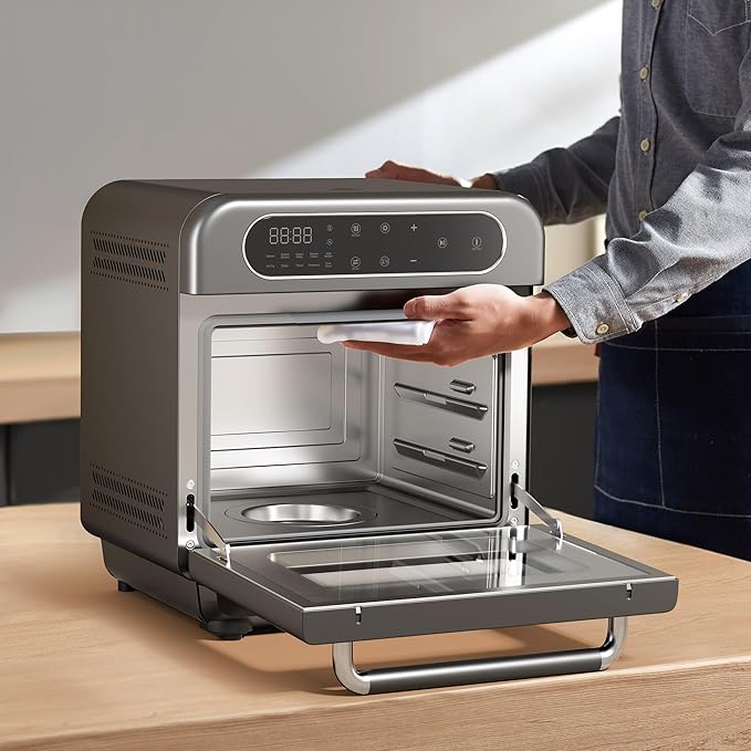 CIARRA 8-in-1 Countertop Steam Oven with Air Fryer, 13QT Mini Toaster Oven