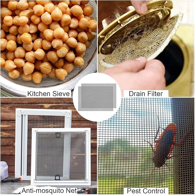 20 Mesh Stainless Steel Woven Wire, High-Density Ventilation Protecting Mesh