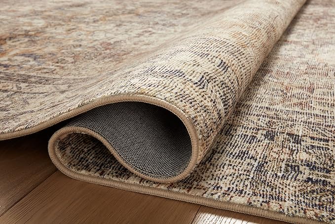 Loloi Amber Lewis Morgan Collection MOG-01 Sunset/Ink 2'-3" x 11'-6" 38" Thick Runner Rug feat. CloudPile, Neutral, Room Décor, Vintage Inspired, Livingroom, Bedroom, Dining Area