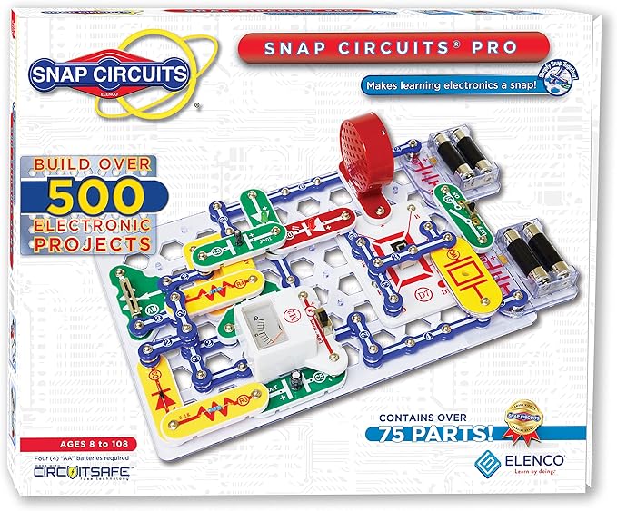 Snap Circuits Elenco Snap Circuits Pro 500 in 1 Electronics Exploration Kit