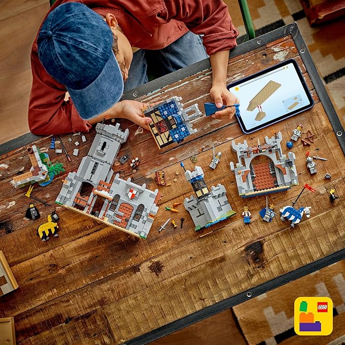 Lego Creator 31168 Medieval Knight Castle Toy Birthday Present Blocks Boys Girls Children 9 10 11 Years Old Elementary School Interior Stylish Figure Goods