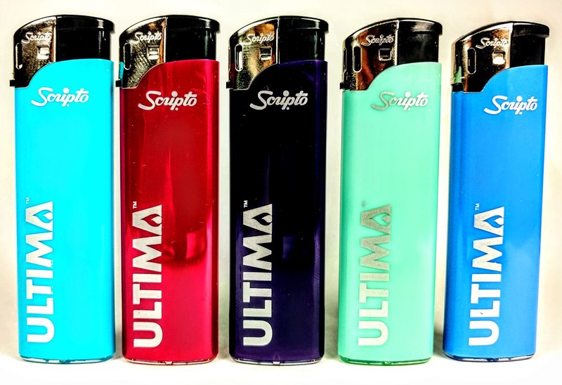 Scripto Ultima Electronic Lighters 5 Pack