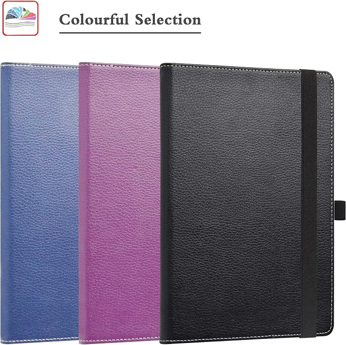 LiuShan 360 Degree Rotation Stand PU Cover for DOOGEE T30 Pro/Ultra T30s T35 T40 11 Tablet Black