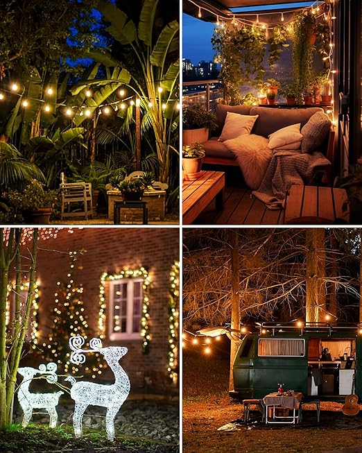 DEWENWILS Outdoor Remote Control Outlet, 15A Wireless Remote Control Switch, 100FT Control Range & 14AWG SJTW Power Cord, Weatherproof for Christmas Decor Outdoor Appliances