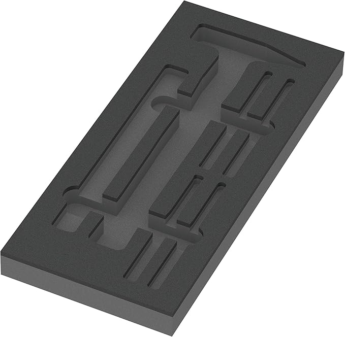 Wera 05150182001 9782 Foam Insert Hammer Set 1, 6 Pieces