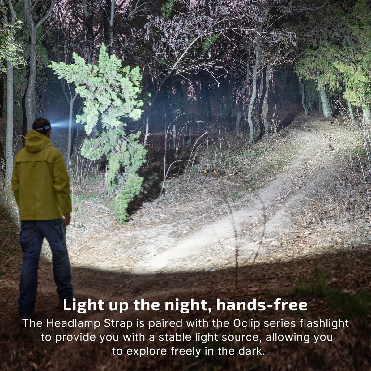 OLIGHT Oclip Series Headlamp Strap, Rotating Light Holder that Supports 160 Degree Rotation, Nylon Strap, Only Compatible with Oclip Pro S/Oclip Pro/Oclip Ultra