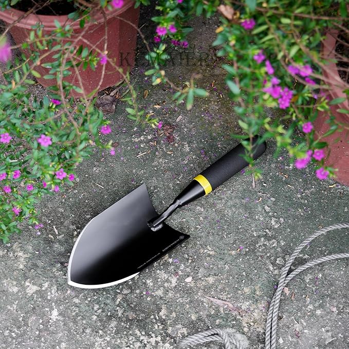 Heavy Duty Stainless Steel Garden Trowel and Shovel, Easy Digging and Weeding, Durable Garden Tools for Gardening and Planting