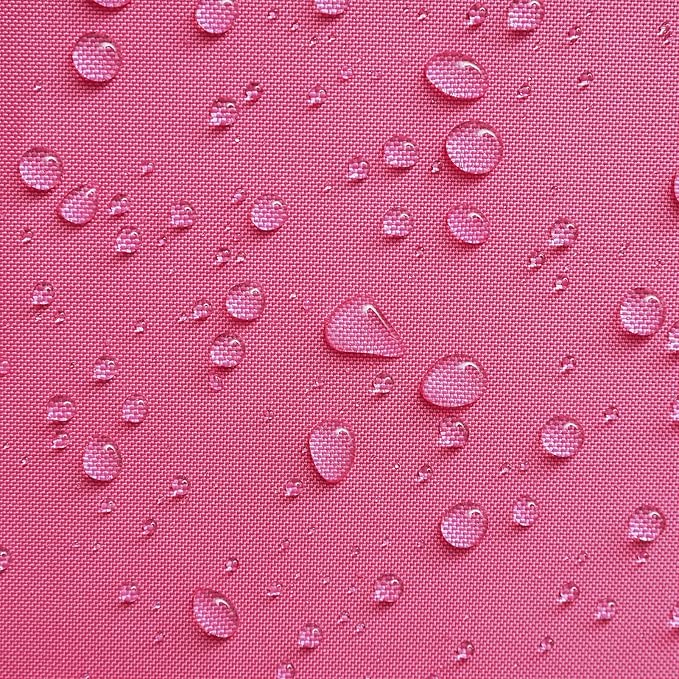 Phantoscope Pack of 2 Outdoor Waterproof Throw Pillow Covers Decorative Square Outdoor Pillows Cushion Case Patio Pillows for Couch Tent Sunbrella, Hot Pink 18x18 inches 45x45 cm