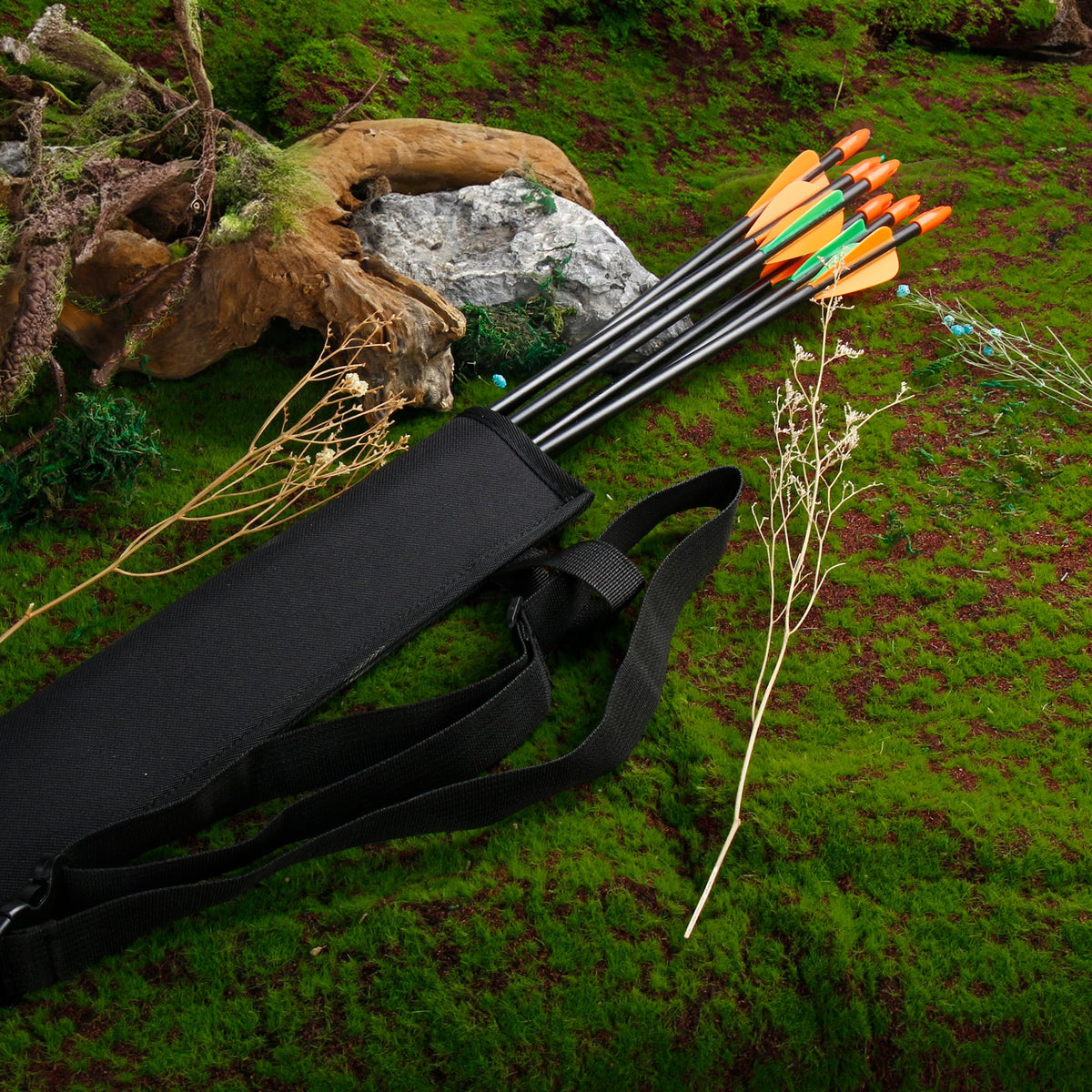SERfawnCH 15lbs Recurve Bow and Arrow Set for Beginners, Left & Right Handed Youth Archery Kit with 12 Arrows & 6 Targets, Outdoor Practice Bow (Blue)