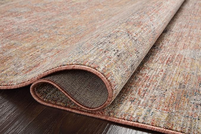 Loloi Magnolia Home by Joanna Gaines Millie Collection MIE-04 Sunset/Multi 2'-3" x 3'-10", .25" Pile Height, Accent Rug