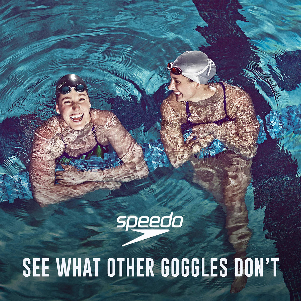Speedo Women's Swim Goggles Mirrored Vanquisher