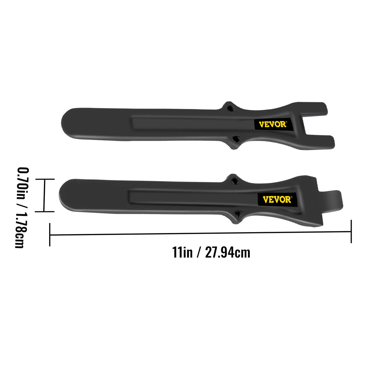 Tire Changing Tool 11" Tire Bead Breaker Tire Changing Spoon Rustproof Motorcycle Tire Spoon Tire Lever For Various Tires