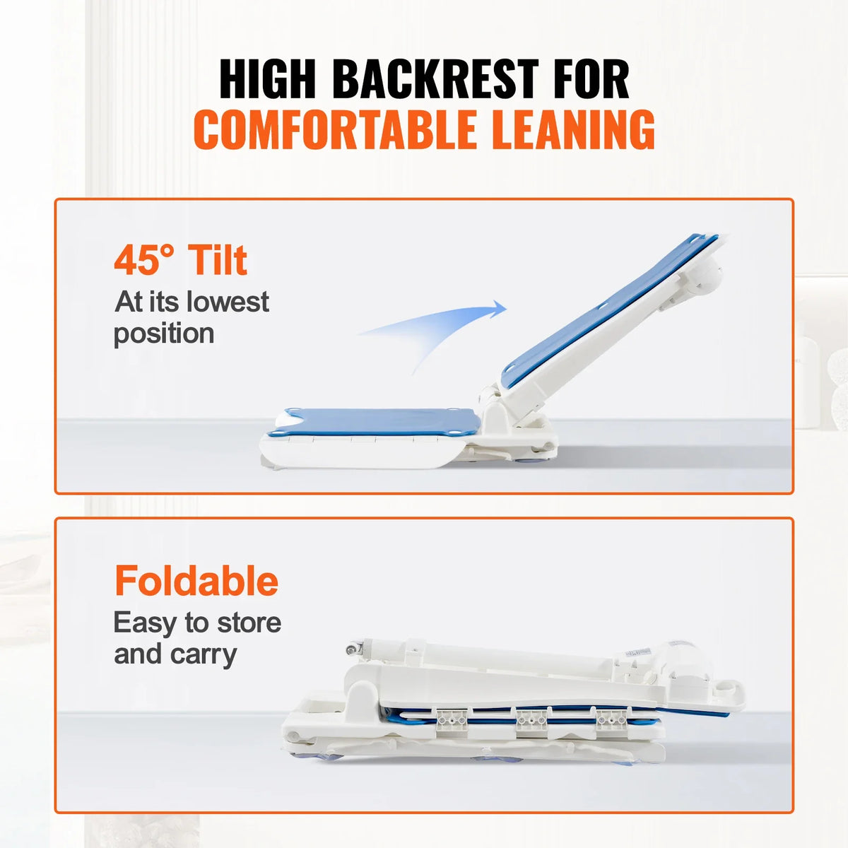 Electric Chair Lift Devices to Lift Elderly off Floor Height Adjustable Support Up to 310 LBS for Seniors Patient Elderly