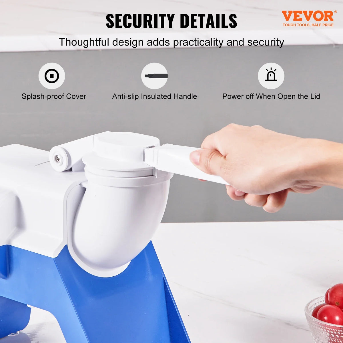 220W Ice Crushers Machine 176lbs/H Electric Snow Cone Maker with 2 Blades Shaved Ice Machine with Cover and Bowl for Home
