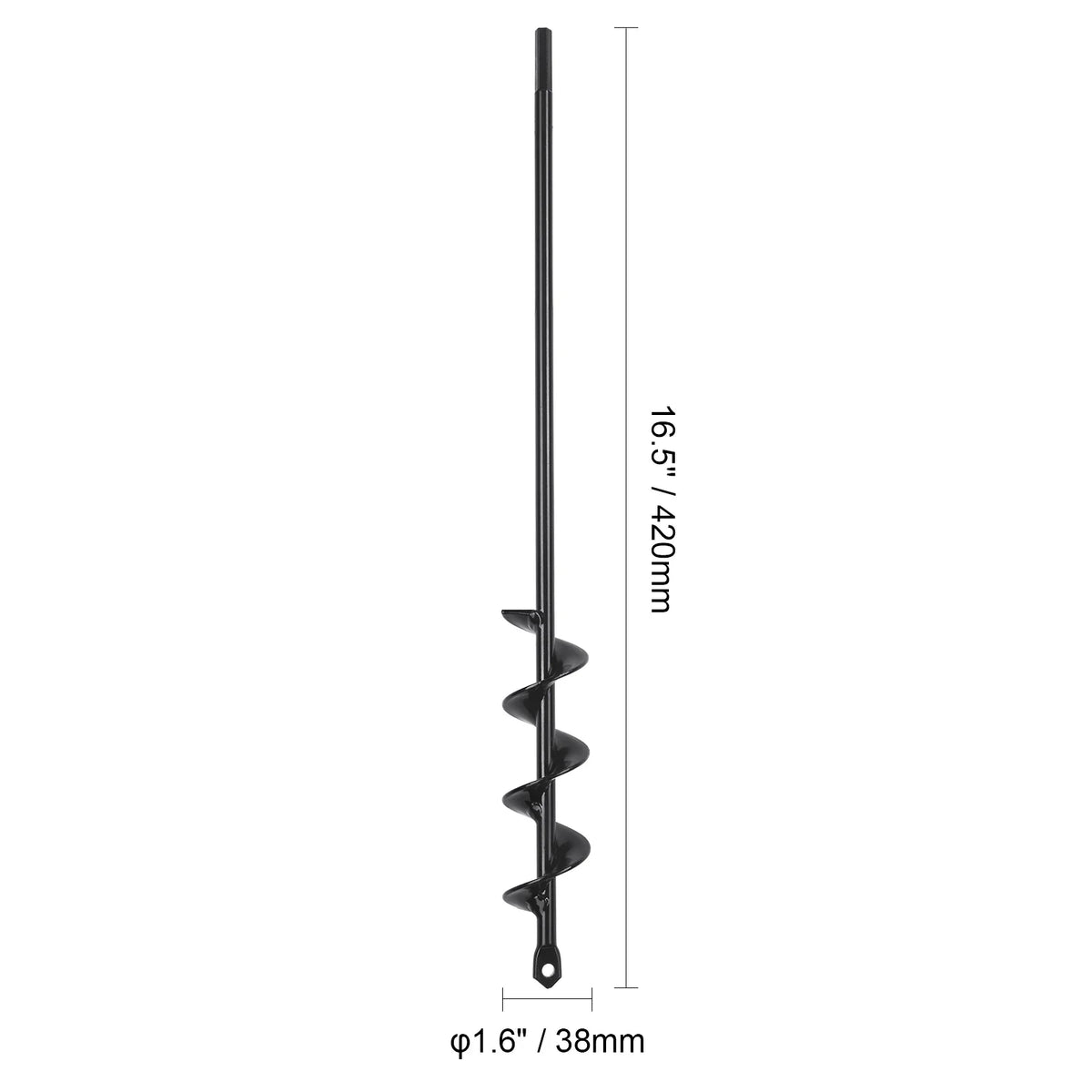 Auger Drill Bit for Planting Garden Auger Drill Bit Spiral Drill Bit for Bulbs Planting & Holes Digging Hex Drive Drill