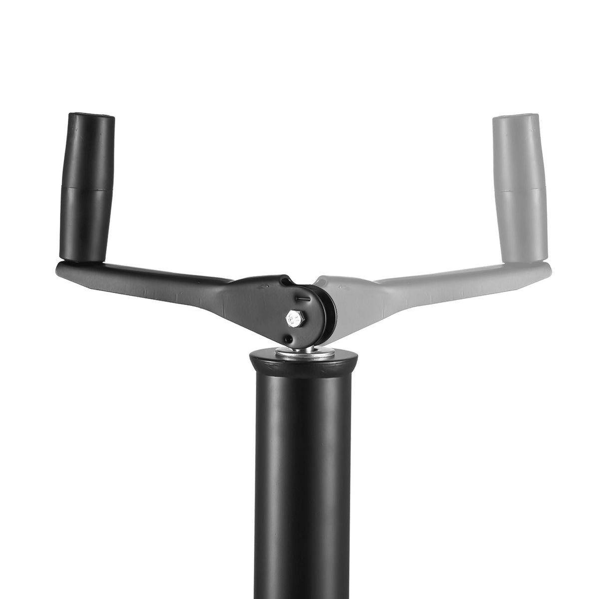 A-Frame Trailer Jack, 2000 lbs Dynamic Load Capacity, Trailer Jack Stand with Handle & Rectangular Footpad, 15-inch Vertical Travel, Suitable for RV, Horse, Utility Trailers, Yacht Trailers